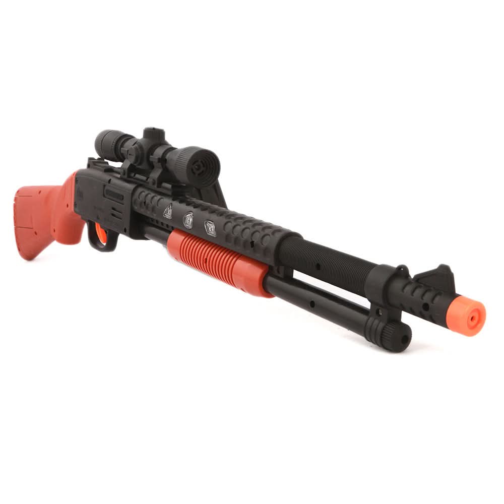 Battery Operated Gun - Brown, Kids, Weapons, Chase Value, Chase Value