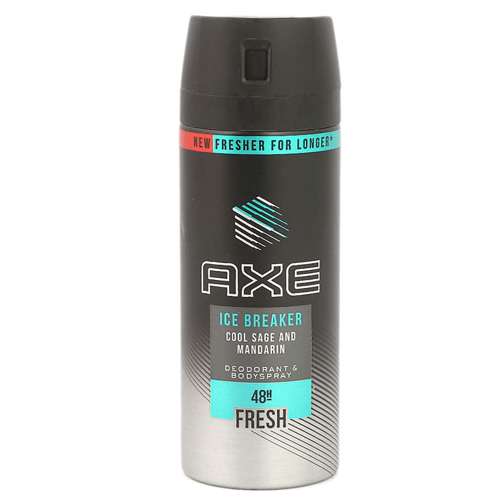 Axe Ice Breaker Body Spray for Men 150ml, Beauty & Personal Care, Men Body Spray And Mist, Chase Value, Chase Value