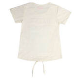 Girls Half Sleeves T-Shirt - Cream, Kids, Girls T-Shirts, Chase Value, Chase Value