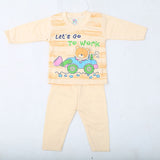 Newborn Boys Full Sleeves Suit - Peach, Kids, NB Boys Sets And Suits, Chase Value, Chase Value