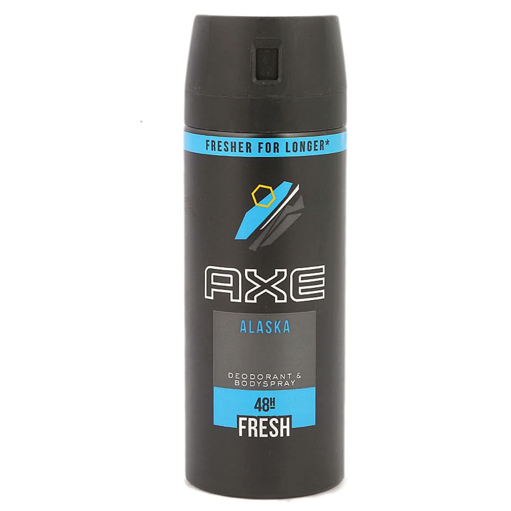 Axe Alaska Body Spray for Men 150ml, Beauty & Personal Care, Men Body Spray And Mist, Chase Value, Chase Value