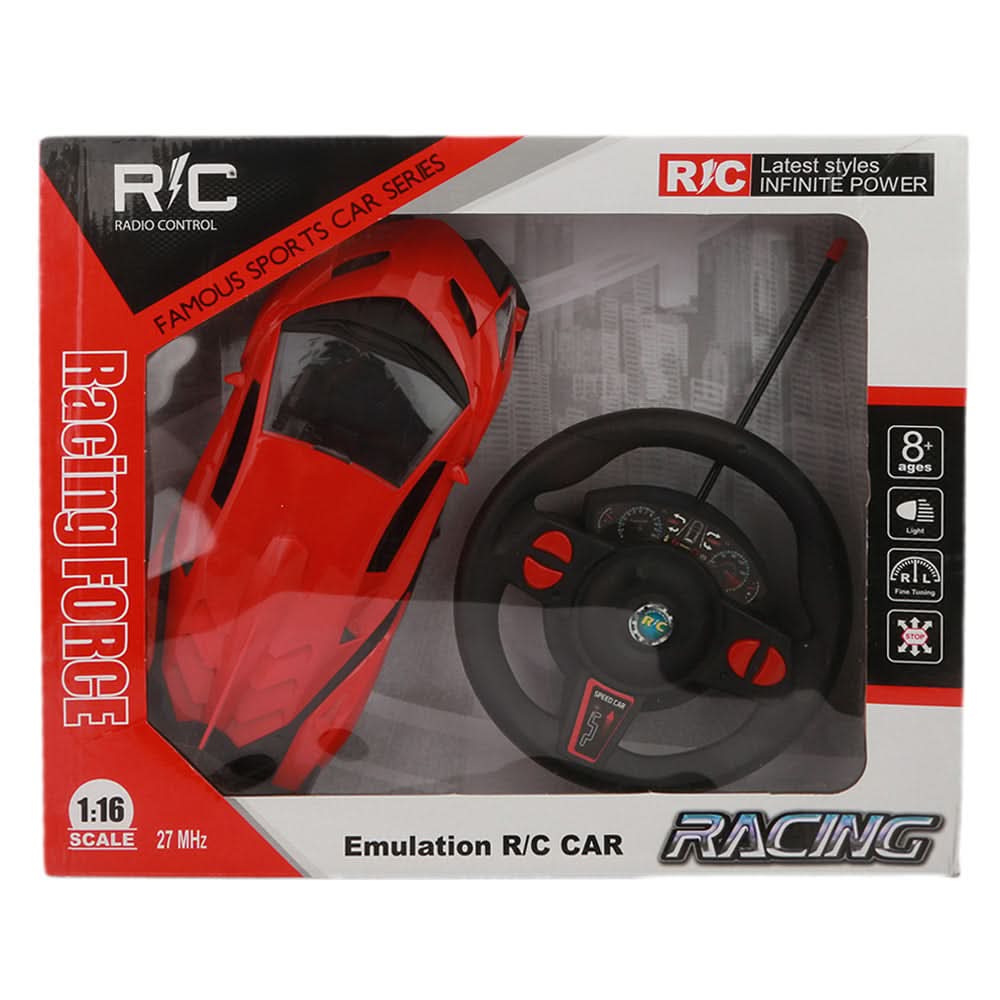Remote Control Racing Car - Red, Kids, Remote Control, Chase Value, Chase Value