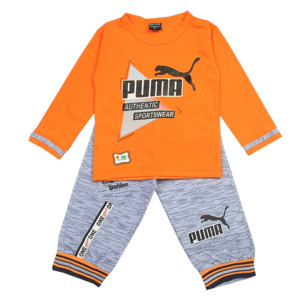 Boys Full Sleeves Suit - Orange, Boys Sets & Suits, Chase Value, Chase Value
