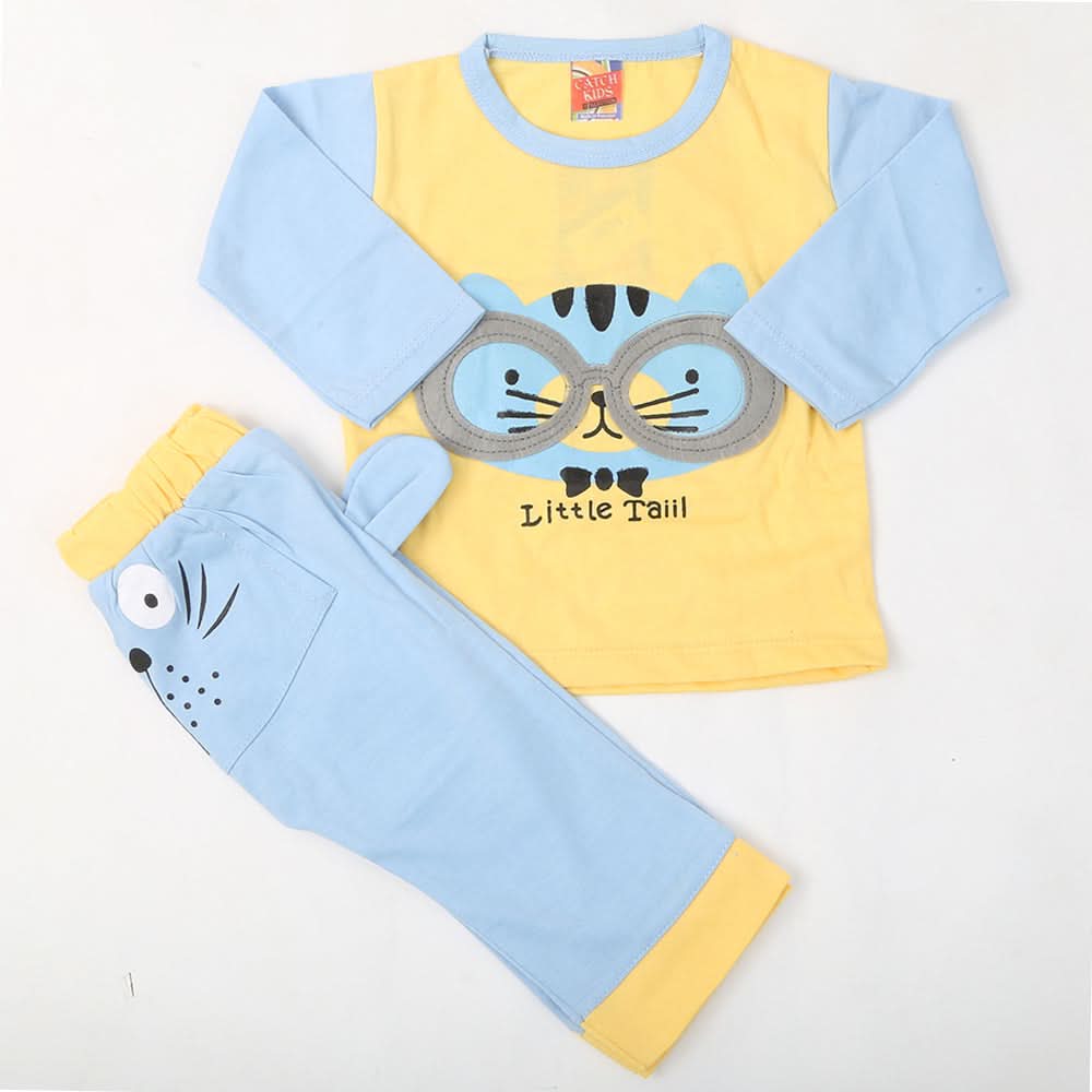 Newborn Boys Full Sleeves Suit - Yellow, Kids, NB Boys Sets And Suits, Chase Value, Chase Value