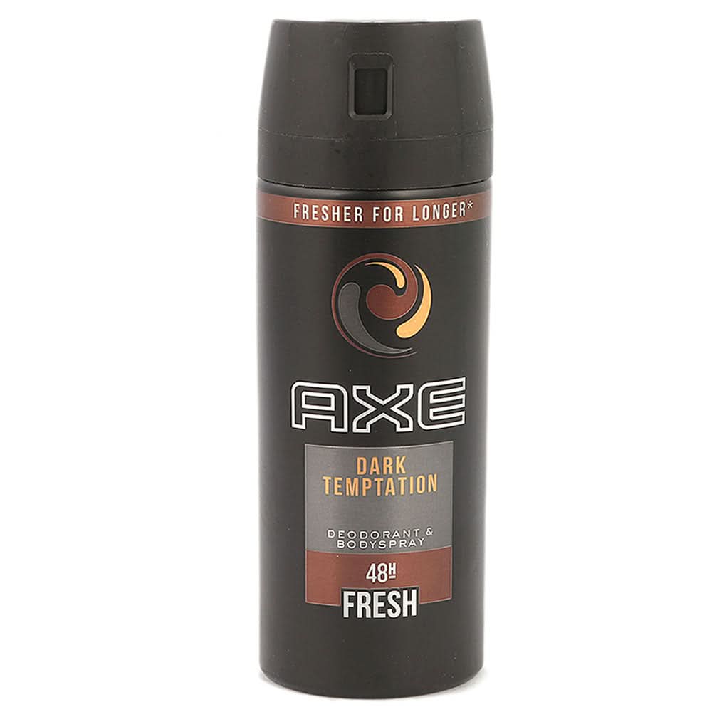 Axe Dark Temptation Body Spray for Men 150ml, Beauty & Personal Care, Men Body Spray And Mist, Chase Value, Chase Value