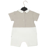 Newborn Boys Romper - Light Grey, Newborn Boys Rompers, Chase Value, Chase Value