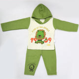 Boys Full Sleeves Polar Suit 8848 - Green, Kids, Boys Sets And Suits, Chase Value, Chase Value
