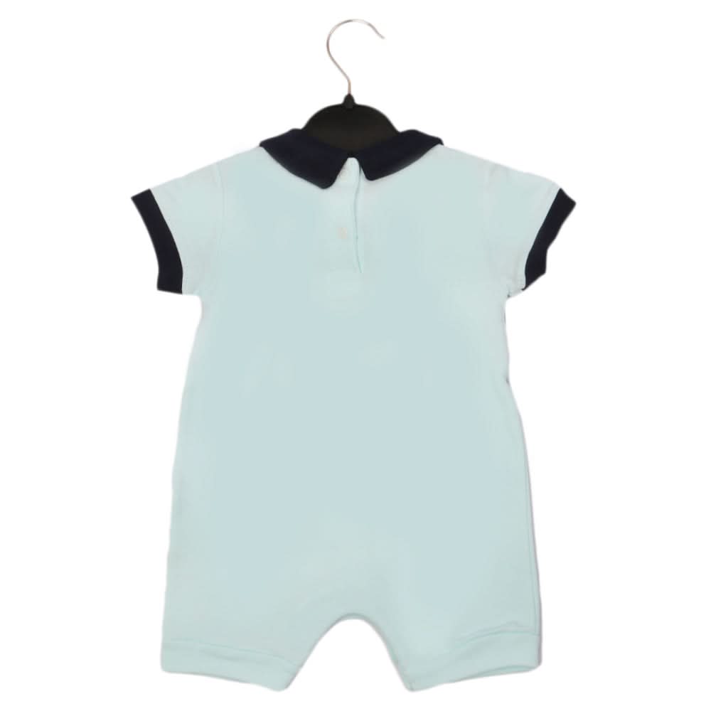 Newborn Boys Romper - Cyan, Newborn Boys Rompers, Chase Value, Chase Value