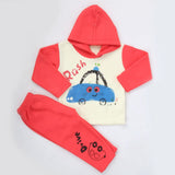 Boys Full Sleeves Polar Suit 8852 - Pink, Kids, Boys Sets And Suits, Chase Value, Chase Value