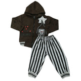 Boys Pajama Fleece Suit - Coffee, Kids, Boys Sets And Suits, Chase Value, Chase Value