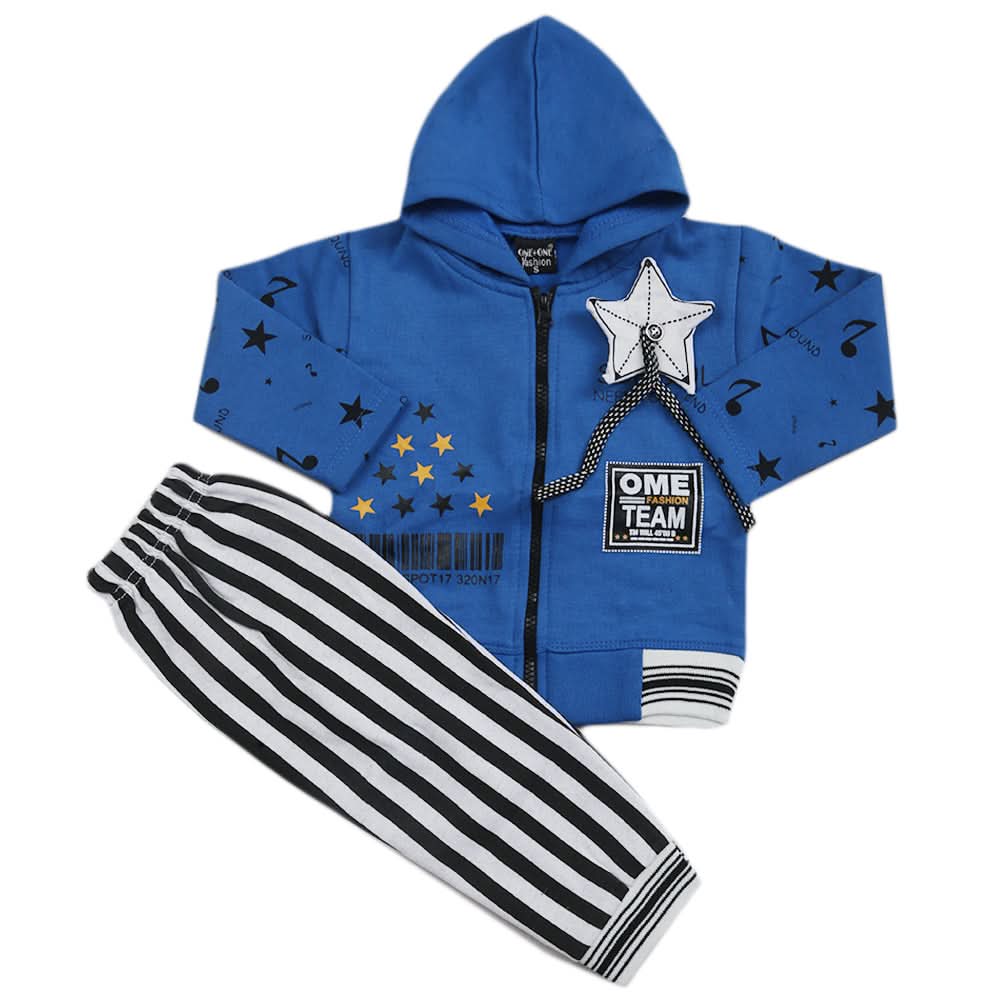 Boys Pajama Fleece Suit - Blue, Kids, Boys Sets And Suits, Chase Value, Chase Value
