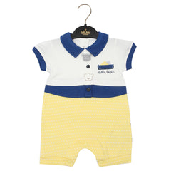 Newborn Boys Romper - Yellow, Newborn Boys Rompers, Chase Value, Chase Value