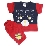 Newborn Boys Half Sleeves Suit - Navy Blue, Kids, New Born Boys Sets And Suits, Chase Value, Chase Value