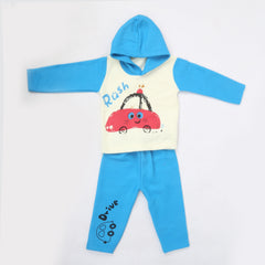 Boys Full Sleeves Polar Suit 8852 - Blue, Kids, Boys Sets And Suits, Chase Value, Chase Value