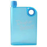 Notebook Water Bottle 380ml - Light Blue, Home & Lifestyle, Glassware & Drinkware, Chase Value, Chase Value
