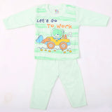 Newborn Boys Full Sleeves Suit - Green, Kids, NB Boys Sets And Suits, Chase Value, Chase Value