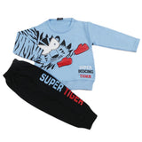 Boys Pajama Suit - Blue, Kids, Boys Sets And Suits, Chase Value, Chase Value