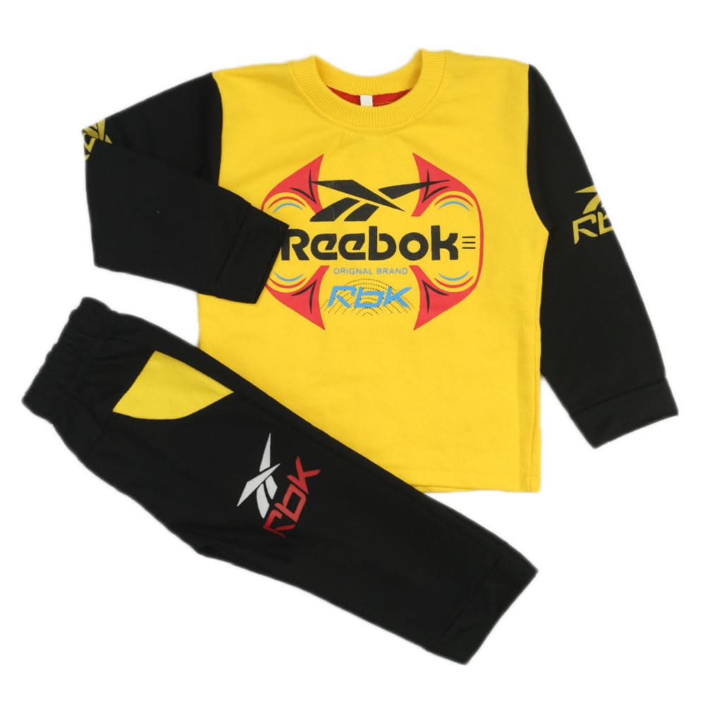 Boys Full Sleeves Pajama Suit - Yellow, Boys Sets & Suits, Chase Value, Chase Value