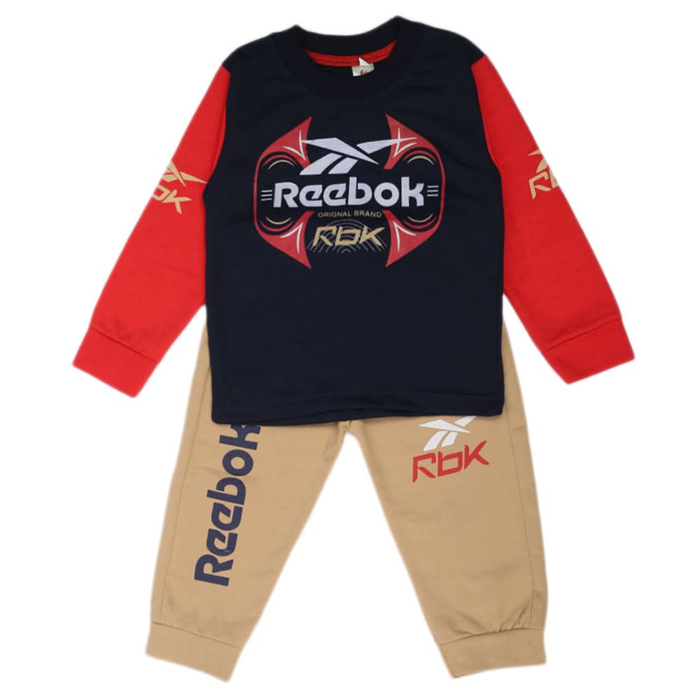 Boys Full Sleeves Pajama Suit - Navy Blue, Boys Sets & Suits, Chase Value, Chase Value