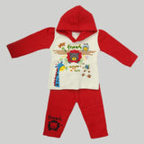 Girls Full Sleeves Polar Suit - Red, Kids, Girls Sets And Suits, Chase Value, Chase Value