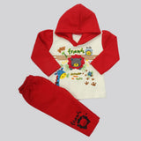Girls Full Sleeves Polar Suit - Red, Kids, Girls Sets And Suits, Chase Value, Chase Value