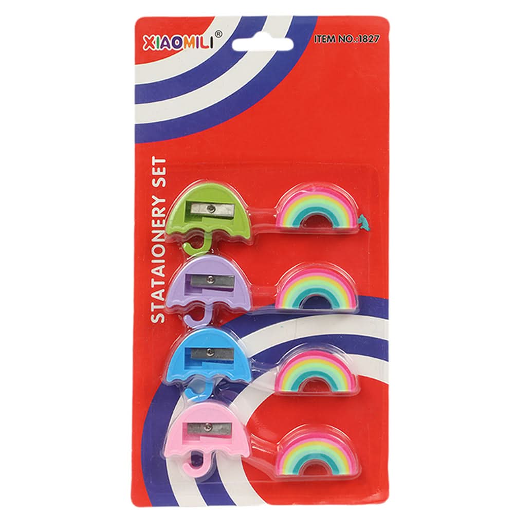 Sharpener Pack Of 4, Pencil Boxes & Stationery Sets, Chase Value, Chase Value