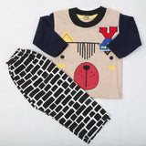 Newborn Boys Full Sleeves Suit - Beige, Kids, NB Boys Sets And Suits, Chase Value, Chase Value