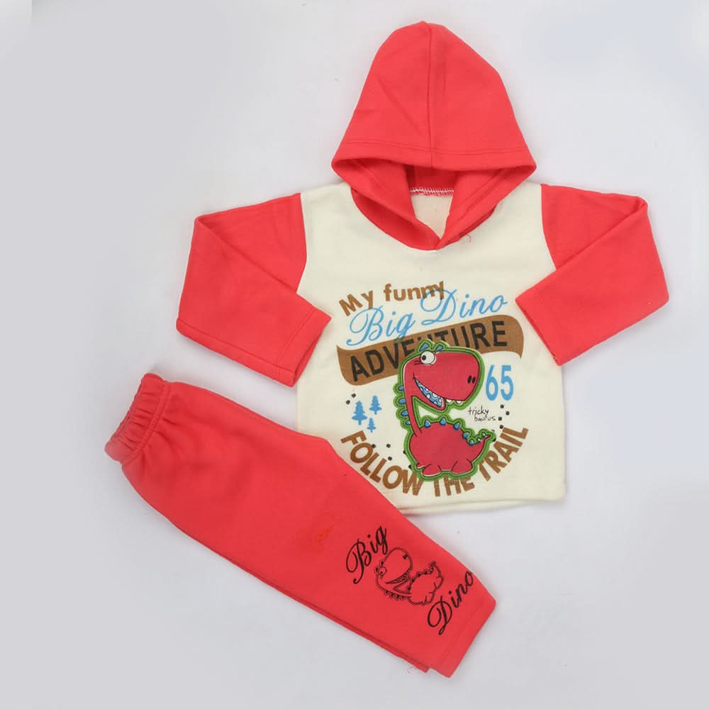 Boys Full Sleeves Polar Suit 8851 - Pink, Kids, Boys Sets And Suits, Chase Value, Chase Value