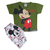 Newborn Boys Half Sleeves Suit - Dark Green, Kids, New Born Boys Sets And Suits, Chase Value, Chase Value