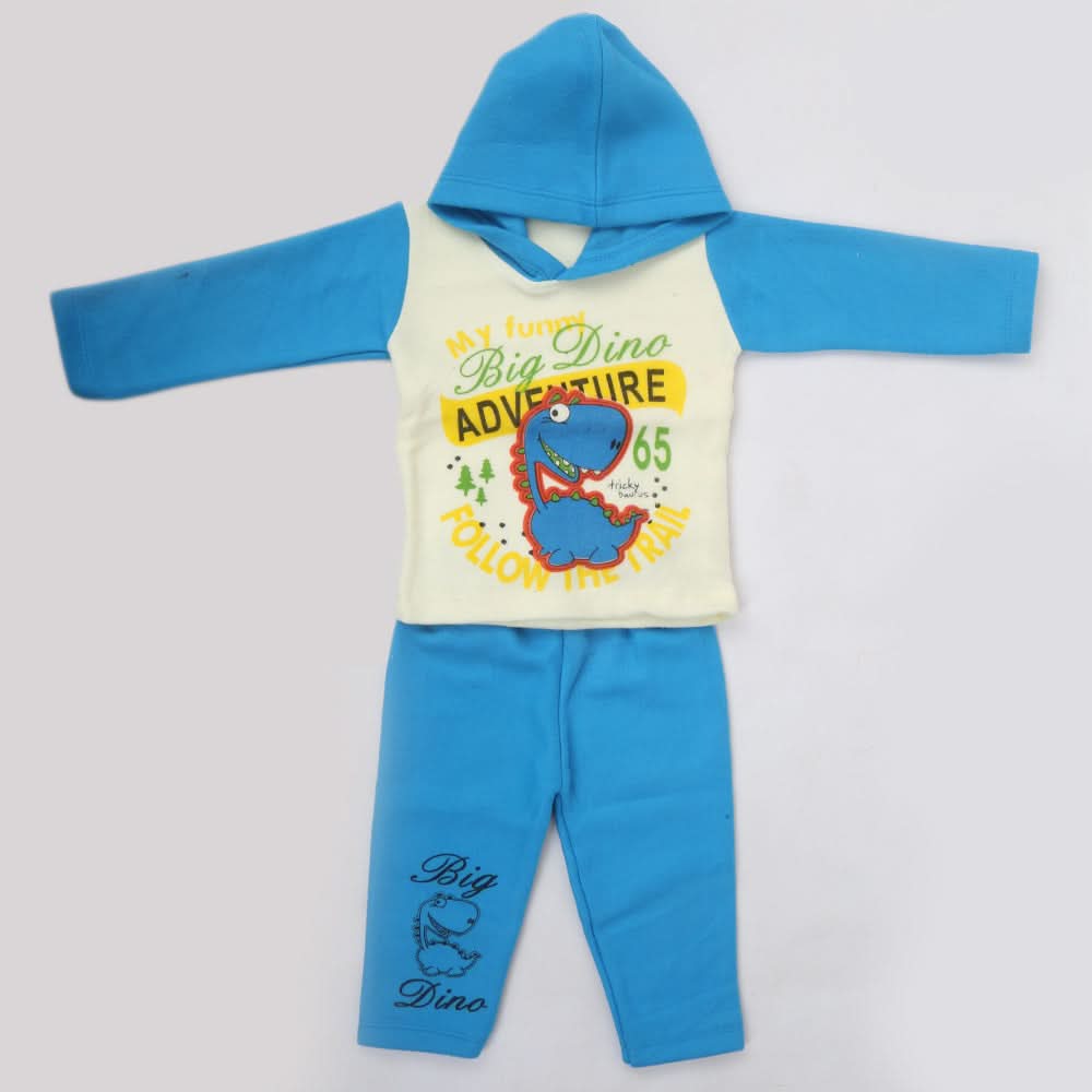 Boys Full Sleeves Polar Suit 8851 - Blue, Kids, Boys Sets And Suits, Chase Value, Chase Value