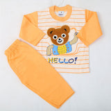 Newborn Boys Full Sleeves Suit - Peach, Kids, NB Boys Sets And Suits, Chase Value, Chase Value