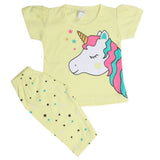 Newborn Girls Half Sleeves Suit - Yellow, Kids, Newborn Girls Sets And Suits, Chase Value, Chase Value