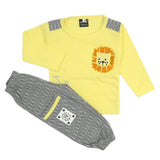 Newborn Boys Full Sleeves Suit - Yellow, Newborn Boys Sets & Suits, Chase Value, Chase Value