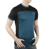 Men's Half Sleeves T-Shirt - Steel Green, Men, T-Shirts And Polos, Chase Value, Chase Value