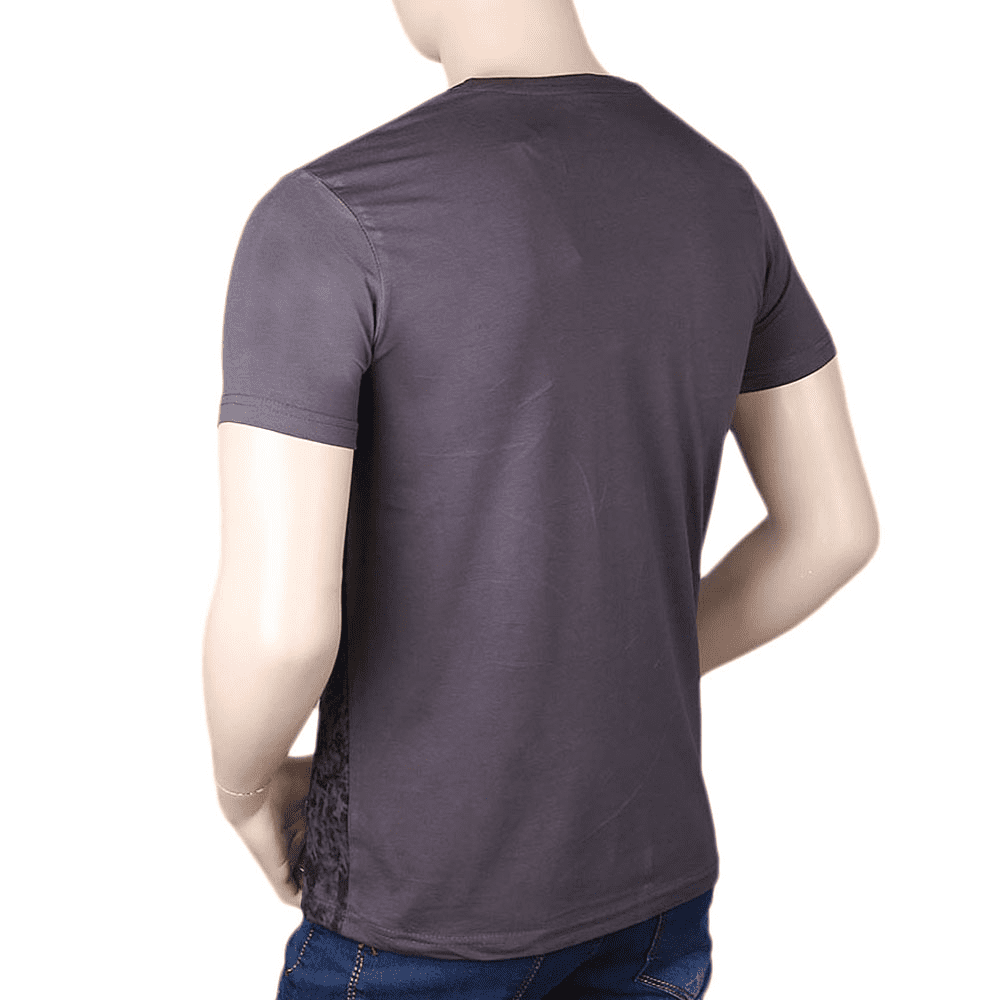 Men's Printed T-Shirt - Grey - test-store-for-chase-value