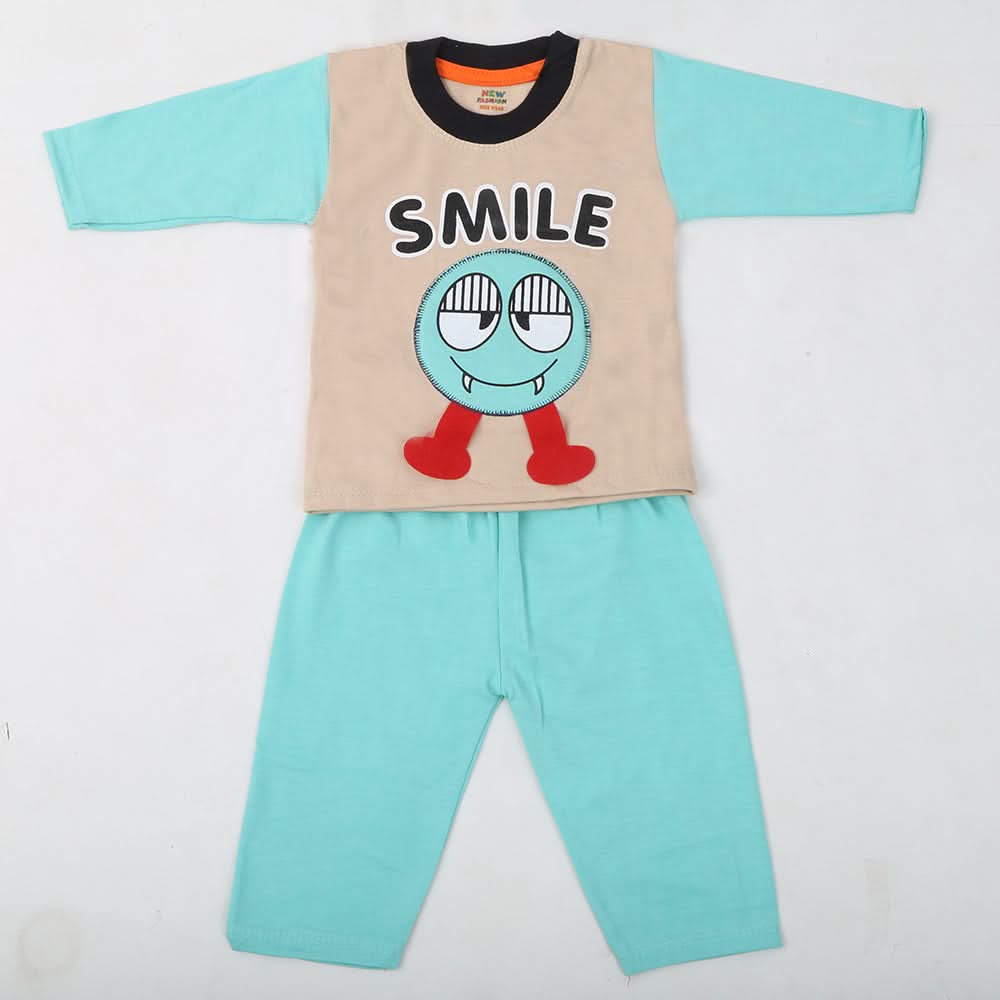 Newborn Boys Full Sleeves Suit - Cyan, Kids, NB Boys Sets And Suits, Chase Value, Chase Value