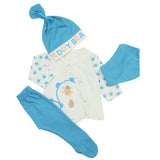 Newborn Boys Full Sleeves Suit - Blue, Newborn Boys Sets & Suits, Chase Value, Chase Value