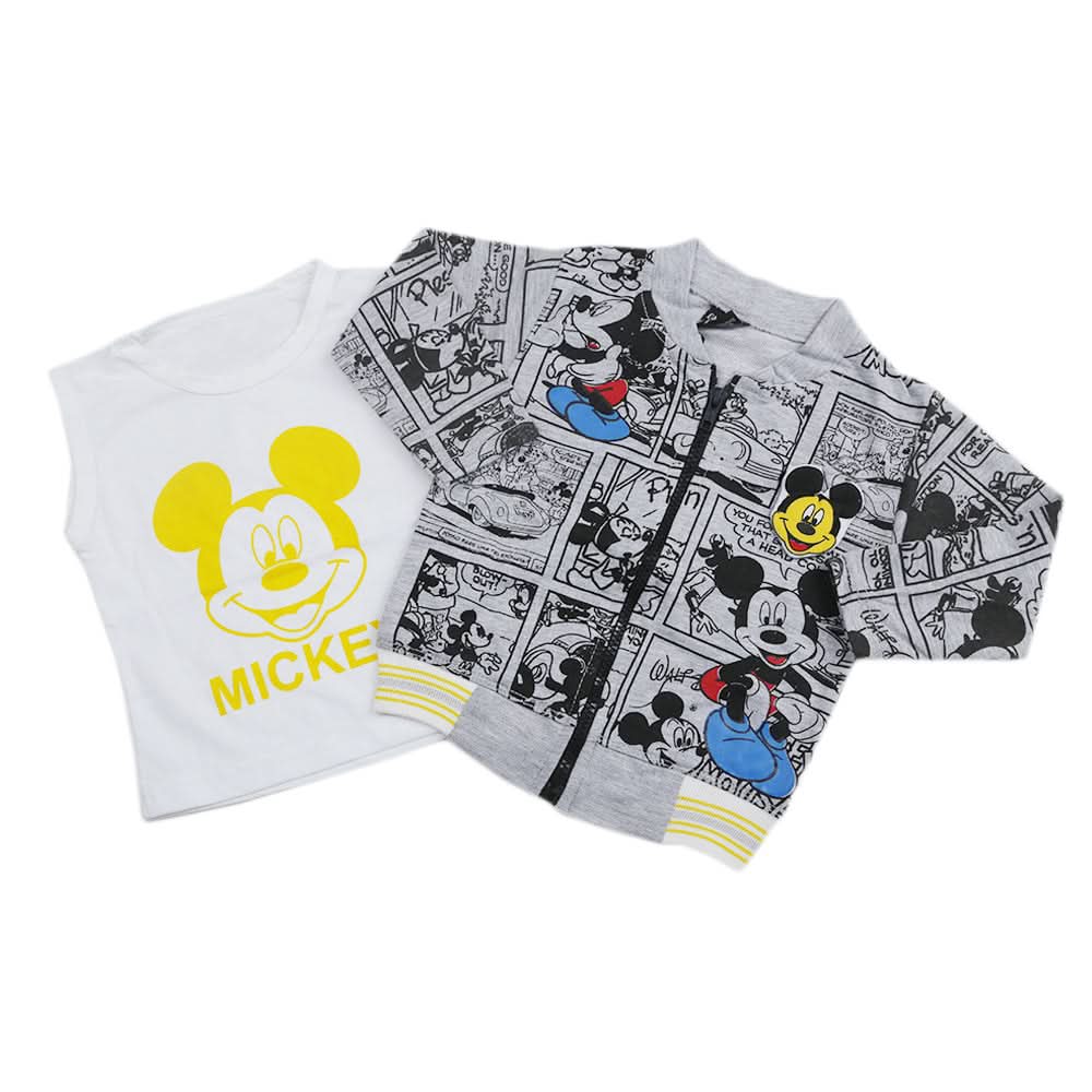 Boys 3 Pcs Pajama Suit - Yellow, Kids, Boys Sets And Suits, Chase Value, Chase Value