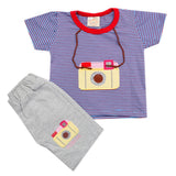 Newborn Boys Half Sleeves Suit - Blue, Kids, New Born Boys Sets And Suits, Chase Value, Chase Value