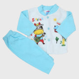 Newborn Boy Full Sleeves Polar Suit - Blue, Kids, NB Boys Sets And Suits, Chase Value, Chase Value