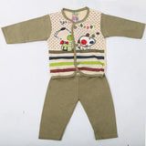 Newborn Boys Full Sleeves Suit - Green, Kids, NB Boys Sets And Suits, Chase Value, Chase Value