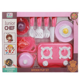 Kitchen Cooking Set For Kids - Pink, Kids, Cosmetic and Kitchen Sets, Chase Value, Chase Value