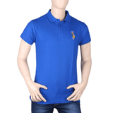 Men's Half Sleeves T-Shirt - Royal Blue, Men, T-Shirts And Polos, Chase Value, Chase Value