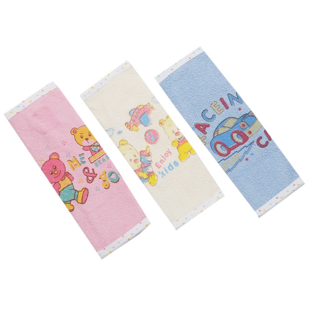 Newborn Towel 3Pcs - Multi, Kids, Bibs & Towels, Chase Value, Chase Value