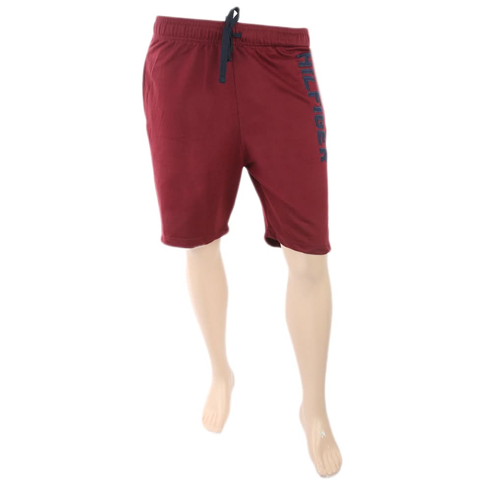 Men's Knitted Short - Maroon, Men, Shorts, Chase Value, Chase Value