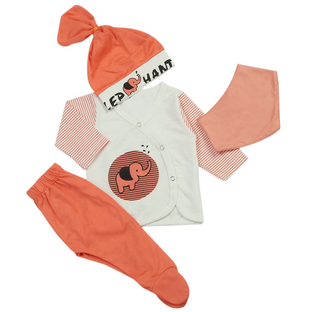 Newborn Boys Full Sleeves Suit - Dark Pink, Newborn Boys Sets & Suits, Chase Value, Chase Value