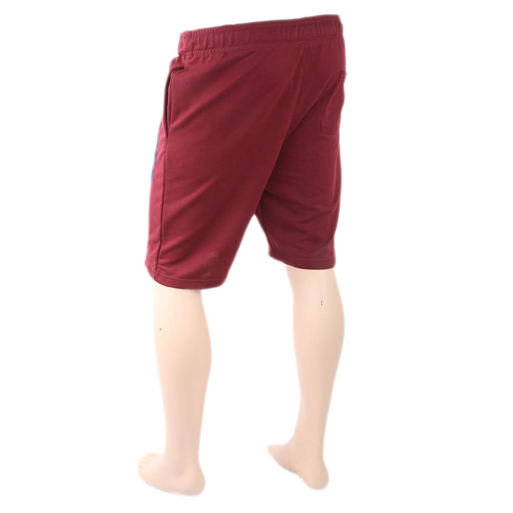 Men's Knitted Short - Maroon, Men, Shorts, Chase Value, Chase Value