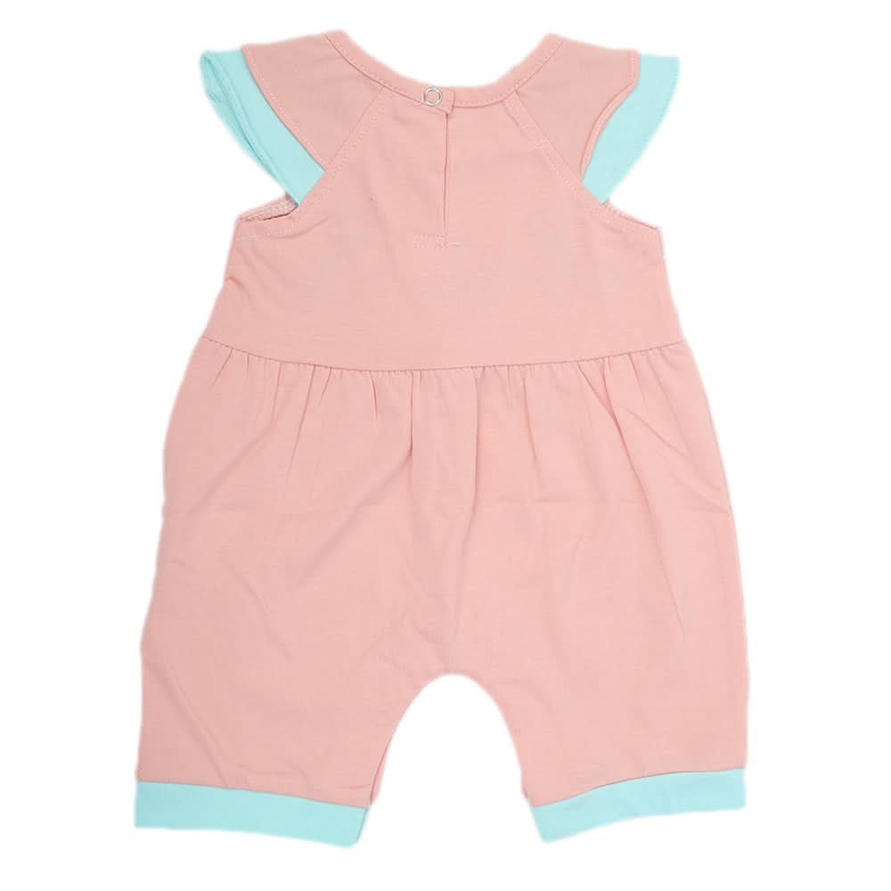 Newborn Girls Romper - Peach, Kids, NB Girls Rompers, Chase Value, Chase Value