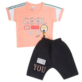 Newborn Boys Half Sleeves Suit - Peach, Kids, Newborn Boys Sets And Suits, Chase Value, Chase Value