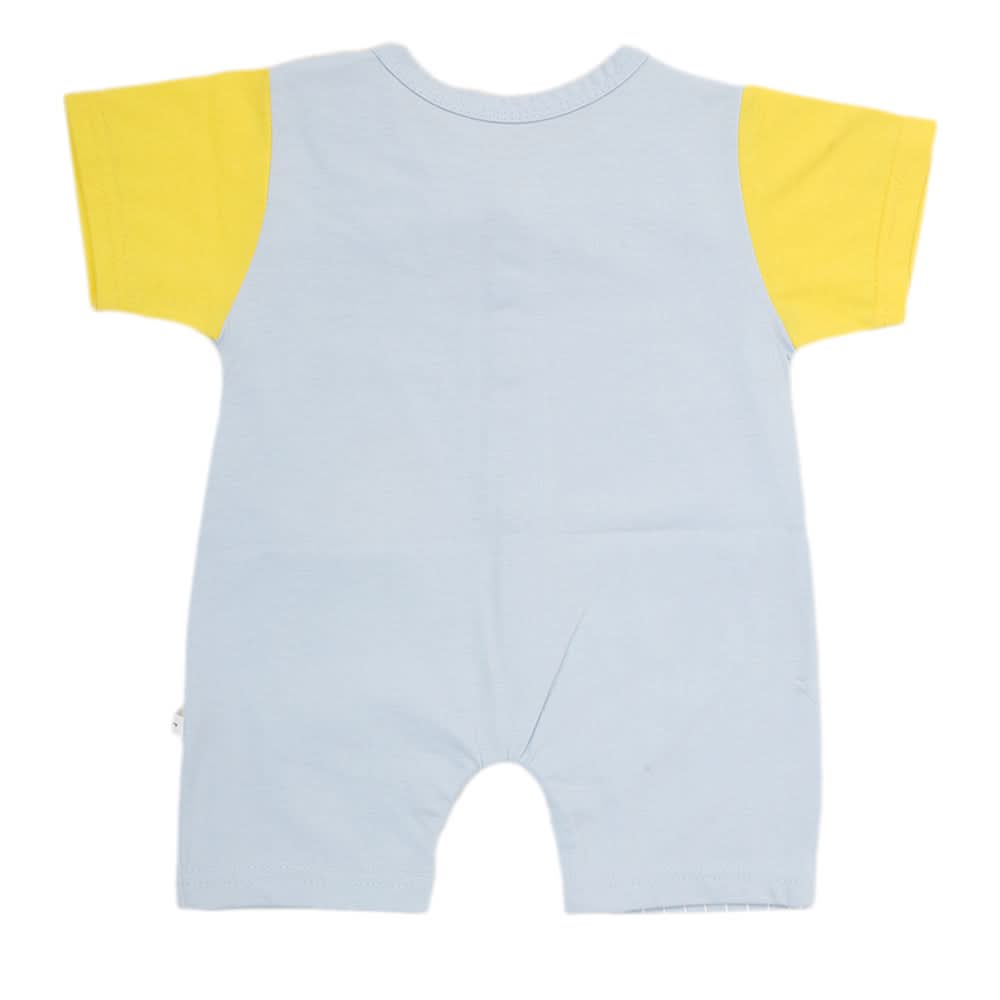 Newborn Boys Romper - Light Blue, Kids, NB Boys Rompers, Chase Value, Chase Value